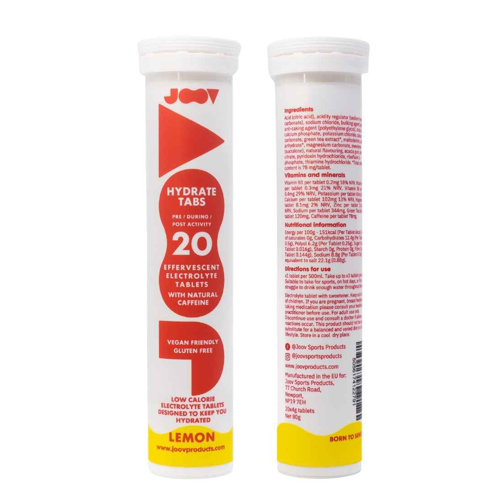 JOOV HYDRATE TABS LEMON X1 BOX = 12 TUBES